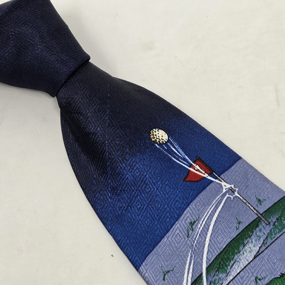 VINTAGE Disney Mickey Unlimited Mickey Mouse Golf Men's Necktie Tie